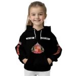 Customized Sunderland Punisher Skull Black Hoodie Best Selling