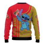 Customized Sunderland Stitch Art Prints Red Sweater Best Selling