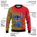 Customized Sunderland Stitch Art Prints Red Sweater Best Selling