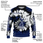 Customized Tottenham Hotspur Burst Swirl Navy Sweater Best Selling