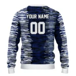 Customized Tottenham Hotspur Camouflage Stripe Navy White Sweater Best Selling
