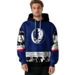 Customized Tottenham Hotspur Grateful Vibes Navy Hoodie Best Selling