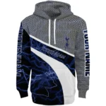 Customized Tottenham Hotspur Hexagonal Mesh Navy Black Gray Hoodie Best Selling