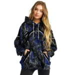 Customized Tottenham Hotspur Hunting Theme Navy Black Hoodie Best Selling