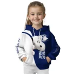 Customized Tottenham Hotspur Peeking Snoopy Navy Hoodie Best Selling