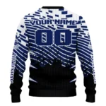 Customized Tottenham Hotspur Pixel Flow Navy Black Sweater Best Selling
