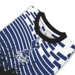 Customized Tottenham Hotspur Pixel Flow Navy Black Sweater Best Selling