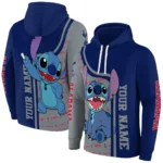 Customized Tottenham Hotspur Stitch Navy Hoodie Best Selling