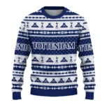 Customized Tottenham Hotspur Tent Stripes Navy White Sweater Best Selling