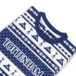 Customized Tottenham Hotspur Tent Stripes Navy White Sweater Best Selling