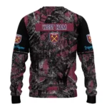 Customized West Ham United Antlers Pattern Claret Black Sweater Best Selling