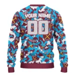 Customized West Ham United Camouflage Motif Sweater Best Selling
