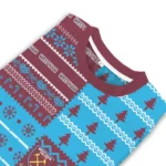 Customized West Ham United Christmastree Bands White Sweater Best Selling
