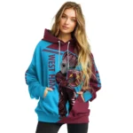 Customized West Ham United Groot Claret Hoodie Best Selling