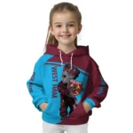 Customized West Ham United Groot Claret Hoodie Best Selling