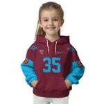 Customized West Ham United Minimal Design Claret Hoodie Best Selling