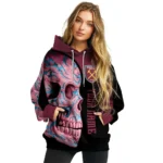 Customized West Ham United Skull Motif Claret Black Hoodie Best Selling