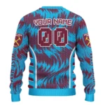 Customized West Ham United Swirl Flow Claret Sweater Best Selling