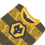 Customized Wolverhampton Wanderers Bulldog Motif Sweater Best Selling