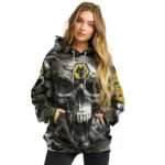 Customized Wolverhampton Wanderers Camo Skull Hoodie Best Selling