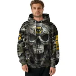 Customized Wolverhampton Wanderers Camo Skull Hoodie Best Selling