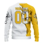 Customized Wolverhampton Wanderers Jesus Tears Old Gold White Sweater Best Selling