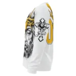 Customized Wolverhampton Wanderers Jesus Tears Old Gold White Sweater Best Selling