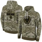 Customized Wolverhampton Wanderers Military Style Hoodie Best Selling