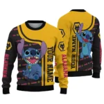 Customized Wolverhampton Wanderers Stitch Art Prints Old Gold Sweater Best Selling