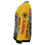 Customized Wolverhampton Wanderers Stitch Art Prints Old Gold Sweater Best Selling