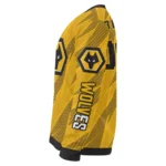 Customized Wolverhampton Wanderers Stripe Motion Old Gold Sweater Best Selling