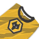 Customized Wolverhampton Wanderers Stripe Motion Old Gold Sweater Best Selling