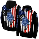 Everton American Pride Black Hoodie Best Selling