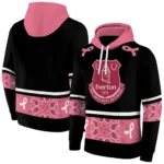 Everton Awareness Ribbon Black Pink Hoodie Best Selling