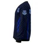 Everton Circles Mesh Royal Blue Black Sweater Best Selling
