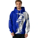 Everton Dynamic Slash Royal Blue White Hoodie Best Selling