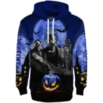 Everton Halloween Vibes Royal Blue Black Hoodie Best Selling