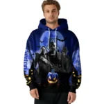Everton Halloween Vibes Royal Blue Black Hoodie Best Selling