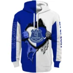 Everton Heartbeat Graphic Royal Blue Hoodie Best Selling