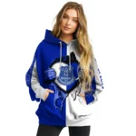 Everton Heartbeat Graphic Royal Blue Hoodie Best Selling