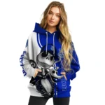 Everton Jack Skellington Royal Blue Hoodie Best Selling