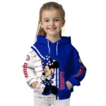 Everton Minnie Mouse Royal Blue Hoodie Best Selling