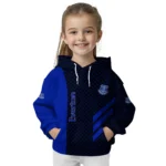 Everton Monogram Pattern Royal Blue Hoodie Best Selling