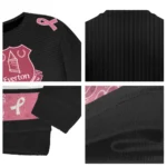 Everton Pink Ribbon Black Pink Sweater Best Selling