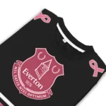 Everton Pink Ribbon Black Pink Sweater Best Selling