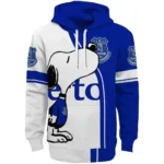Everton Playful Snoopy Royal Blue Hoodie Best Selling