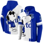 Everton Playful Snoopy Royal Blue Hoodie Best Selling