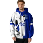 Everton Playful Snoopy Royal Blue Hoodie Best Selling