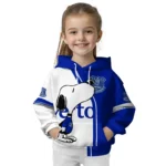 Everton Playful Snoopy Royal Blue Hoodie Best Selling