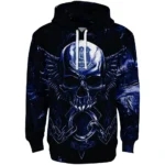 Everton Skull Artwork Royal Blue Black Hoodie Best Selling